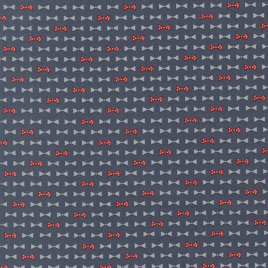 Fabric Moda Indigo Bowties Independence Day by the Quarter Yard 55725-14